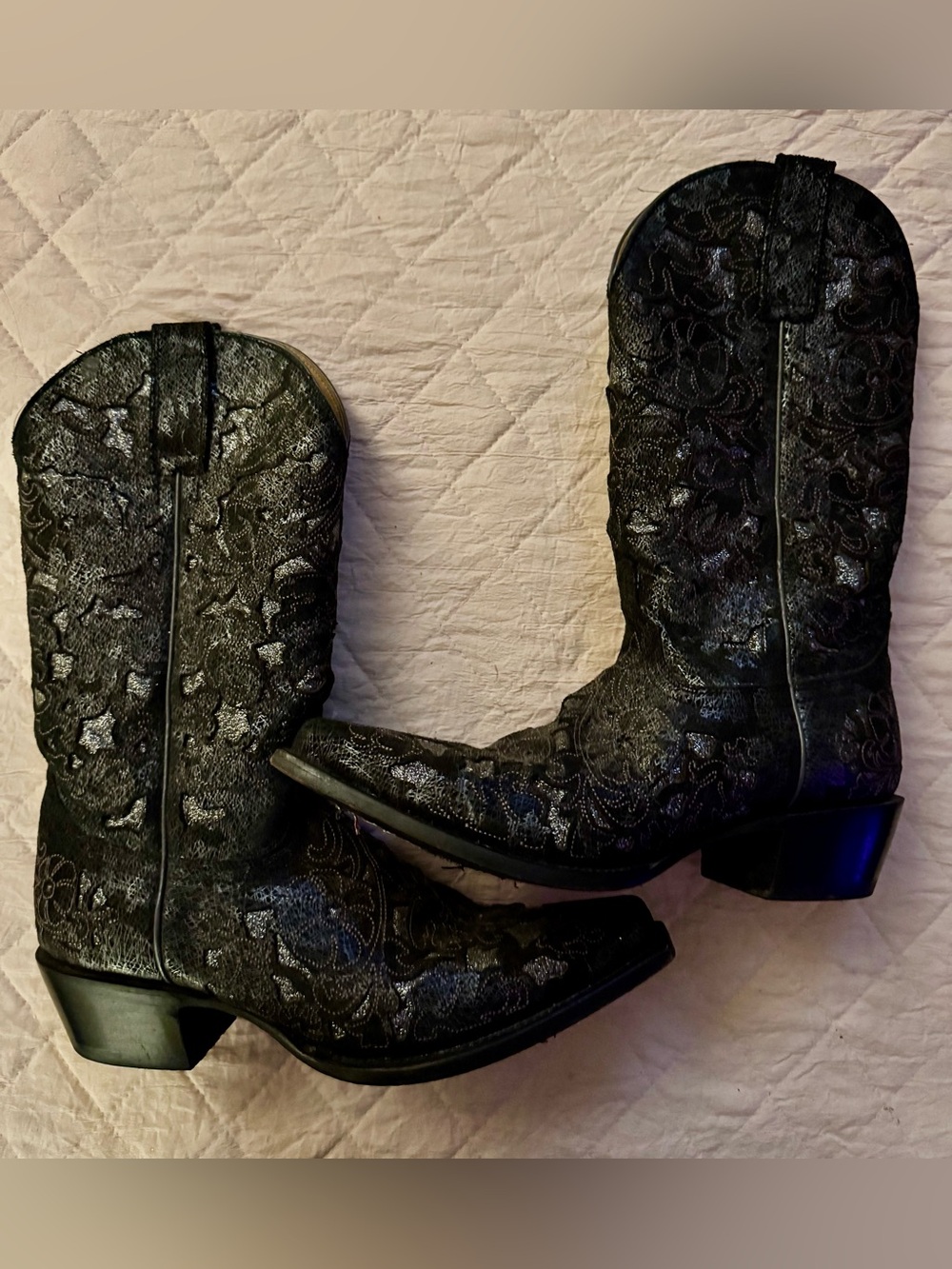 Women's Black Embroidered Western Boots from Boot Barn